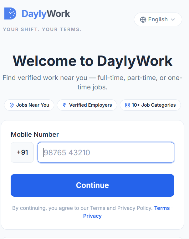 Login Page
